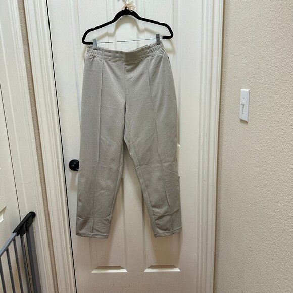 New Mondetta Women's Pin-tuck Pant Size XL Beige Strait Leg Moisture Wicking - Picture 10 of 12
